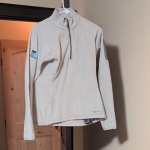 Marmot Light Gray Fleece Pullover